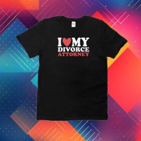 I Heart My Divorce Attorney T-Shirt