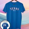 Jacob Degrom Texas Rangers 2023 American League Champions Tshirt