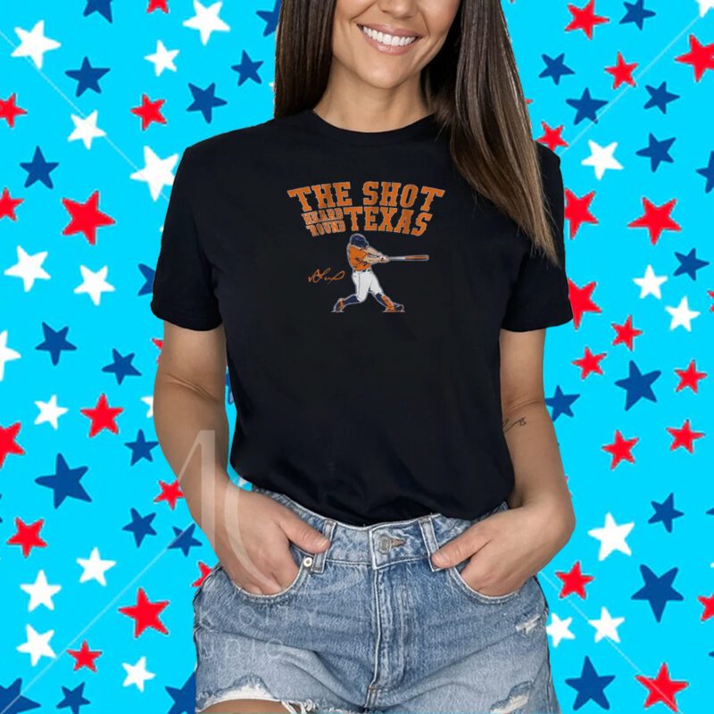 Jose Altuve The Shot Heard 'Round Texas Shirt