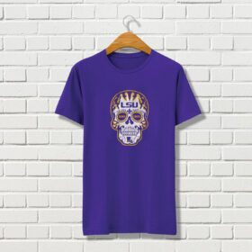 LSU Football: Sugar Skull Shirt
