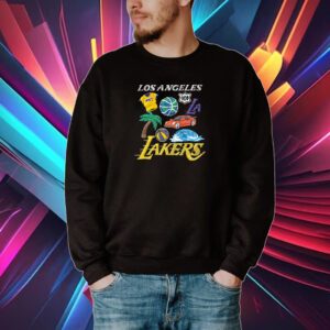 Los Angeles Lakers Nba X Market Claymation Shirt