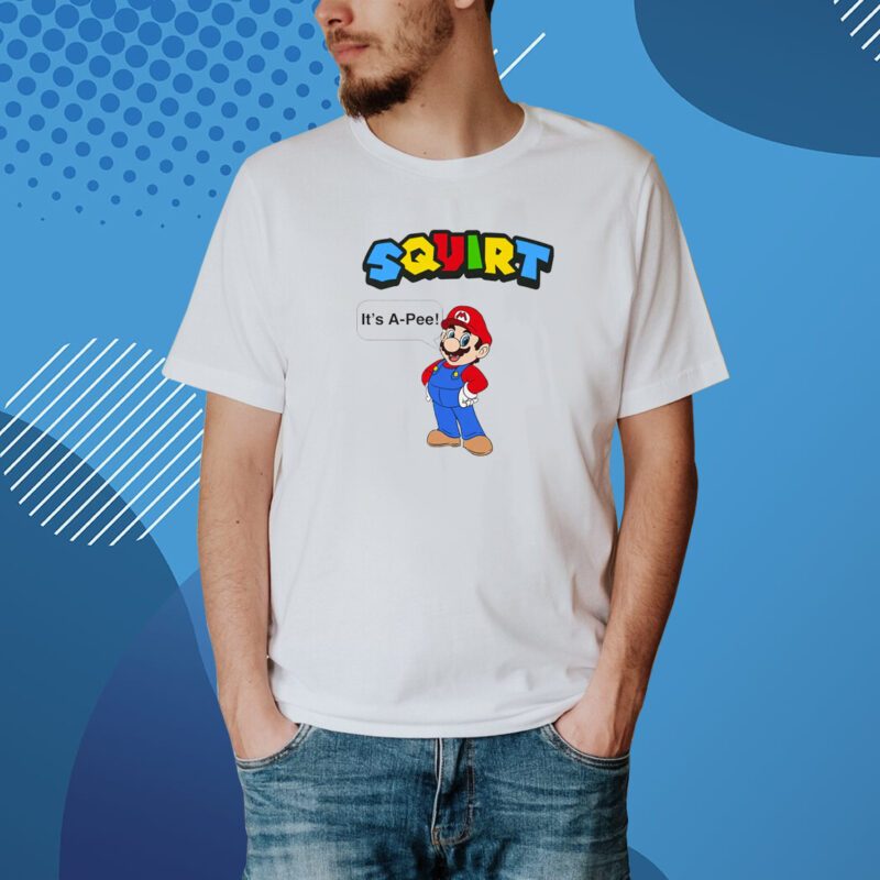 Mario Squirt It’s A Pee Shirt