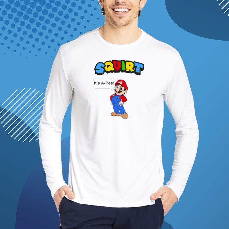 Mario Squirt It’s A Pee Shirt