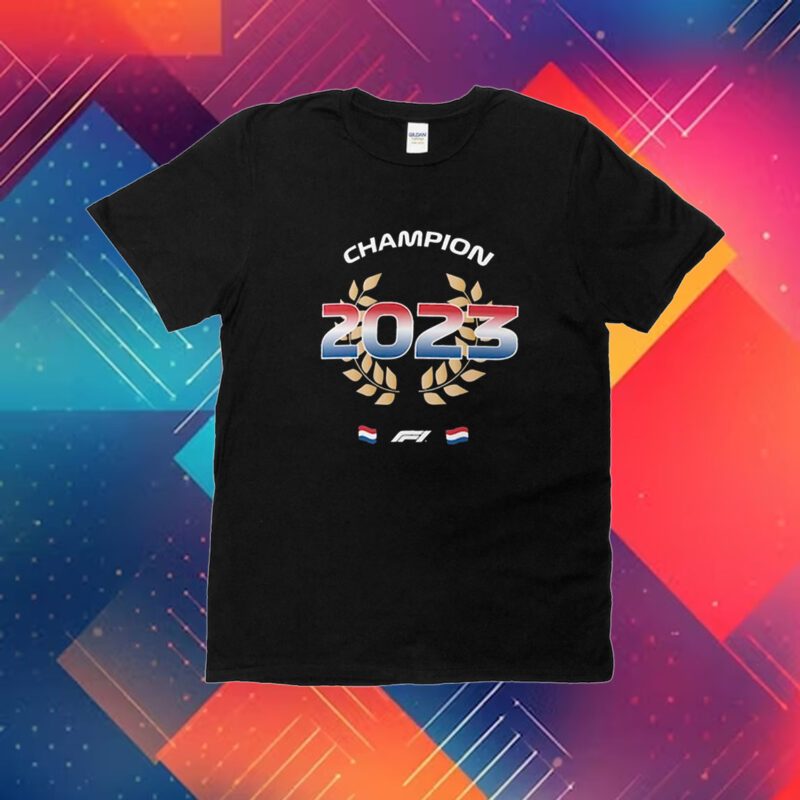 Max Verstappen 2023 F1 World Drivers’ Champion Shirt