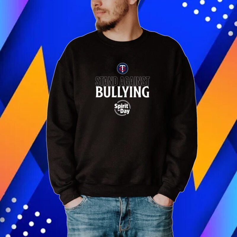 Minnesota Twins Stand Against Bullying Spirit Day Tshirt