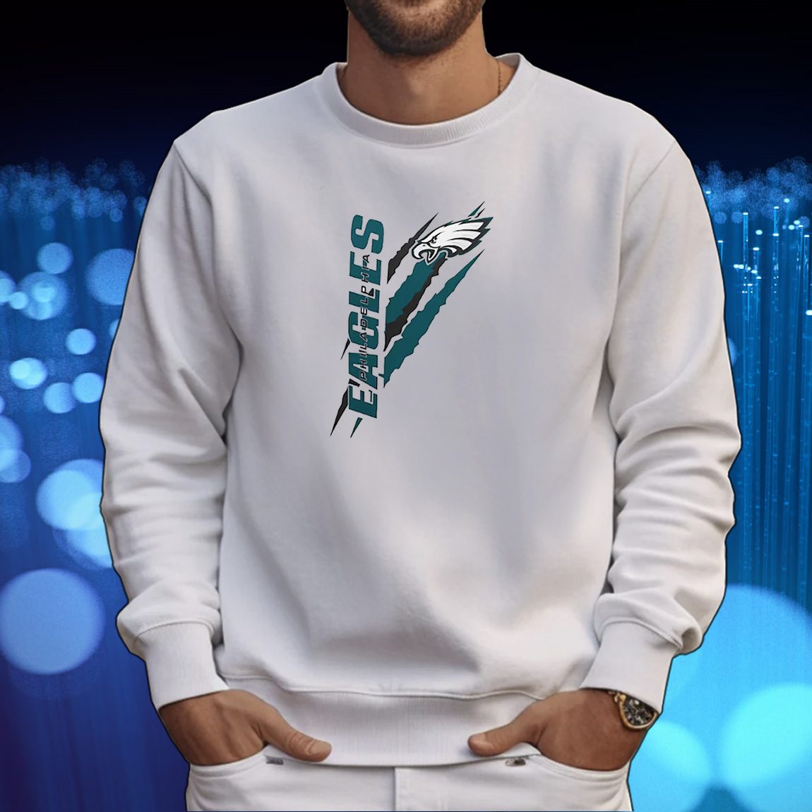 Philadelphia Eagles Starter Color Scratch T-Shirt, hoodie, sweater