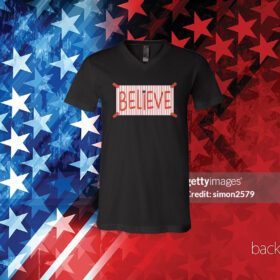 Philadelphia Phillies Believe V-neck Shirt