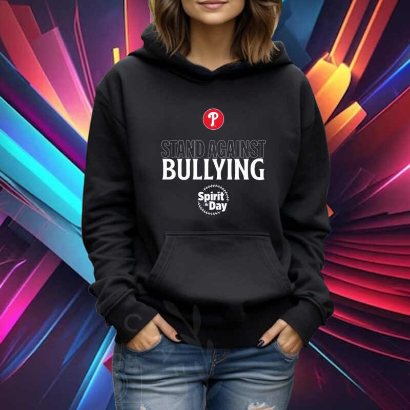 Philadelphia Phillies Stand Against Bullying Spirit Day Tshirt