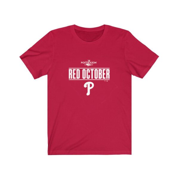 Red October Phillies Tee Shirt