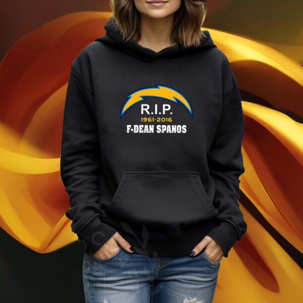 San Diego Chargers R.I.P. 1961-2016 F-Dean Spanos Tshirt