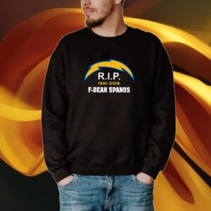 San Diego Chargers R.I.P. 1961-2016 F-Dean Spanos Tshirt