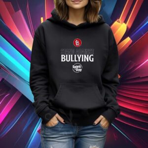 St Louis Cardinals Stand Against Bullying Spirit Day Tshirt