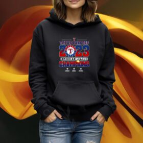 Texas Rangers 2023 Al Champions Tshirt