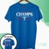 Texas Rangers Fanatics Branded 2023 American League Champions Roster Tshirt