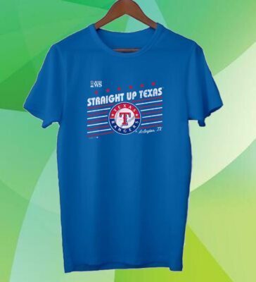 Texas Rangers Majestic Threads 2023 World Series Local Lines Tshirt