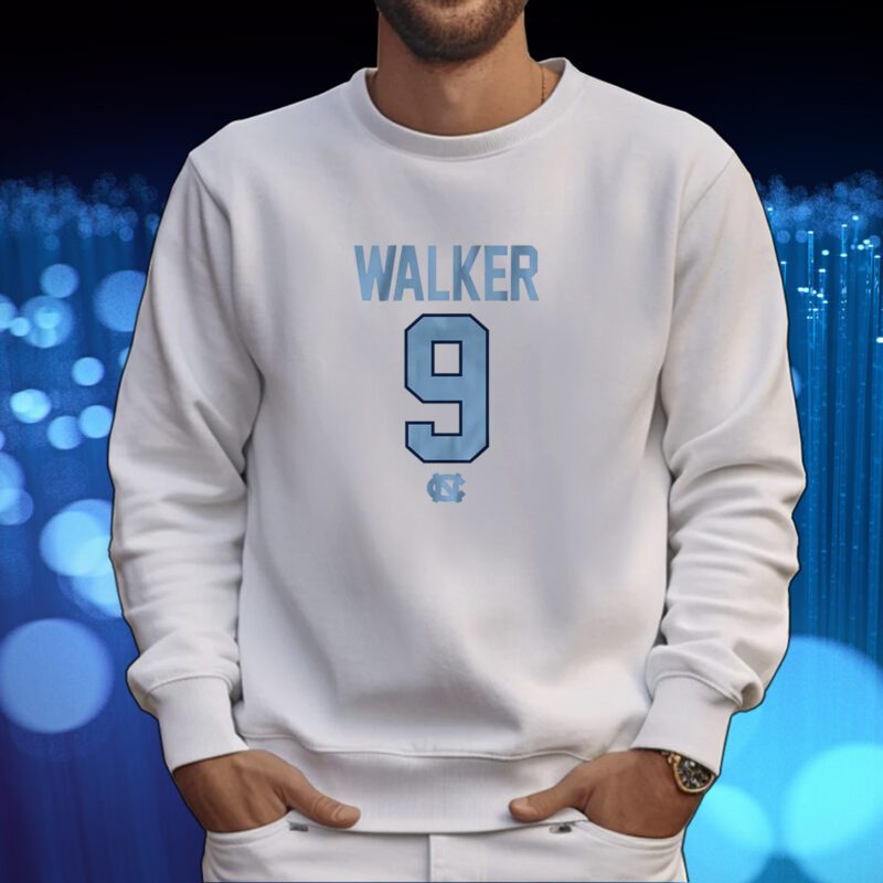 Unc Football Tez Walker 9 Tshirt
