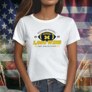 Michigan Football 1000 Wins TShirt