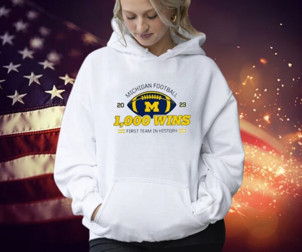 Michigan Football 1000 Wins Hoodie