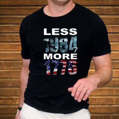 Hi-Rez The Rapper Less 1984 More 1776 Shirt