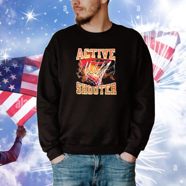 Active Shooter Basketball Hoodie TShirts