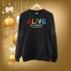 Alive In Christ Print Casual SweatShirt