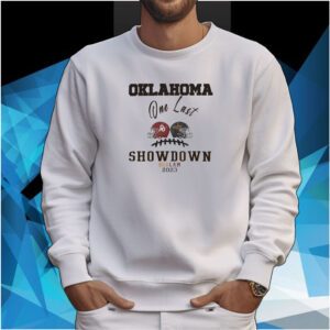 Bedlam 2023 Oklahoma Vs Oklahoma State One Last Showdown Matchup SweatShirt
