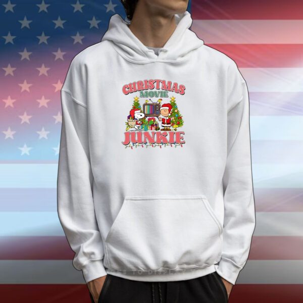 Christmas Movie Junkie Hoodie T-Shirt