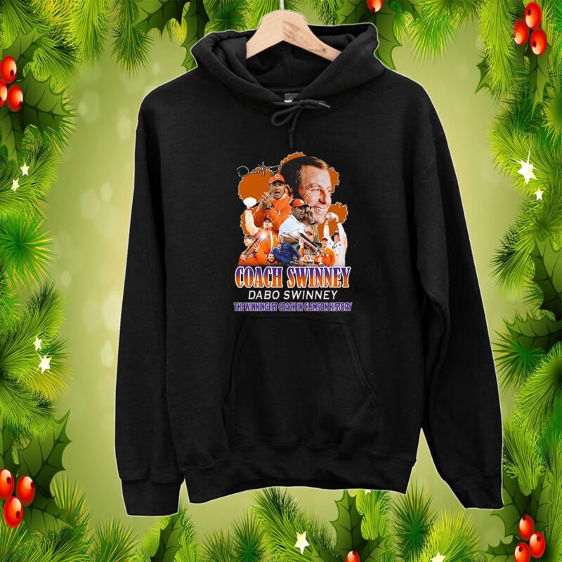 Coach Swinney Dabo Swinney The Winningest Coach In Clemson History SweatShirts