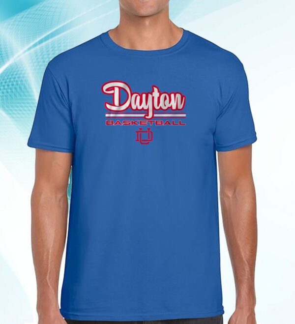 Dayton Basketball: Chapel Blue Shirt