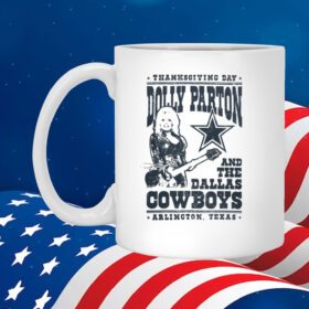 Dolly Parton Dallas Cowboys Texas Mug
