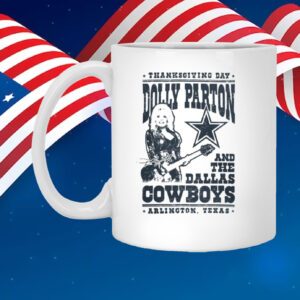 Dolly Parton Dallas Cowboys Texas Mug