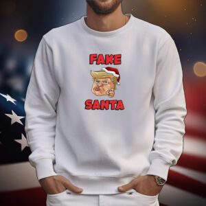 Donald Trump Santa Hat Fake Santa Christmas Hoodie T-Shirt