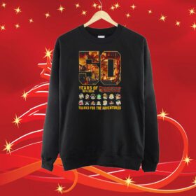 Dungeons And Dragons 50 Years Of 1974 2024 Thank You For The Adventures SweatShirt