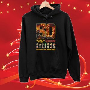 Dungeons And Dragons 50 Years Of 1974 2024 Thank You For The Adventures SweatShirts