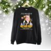 Friends Matthew Perry Chandler Bing 1969 2023 The One Where We All Lost A Friend Signatures SweatShirt