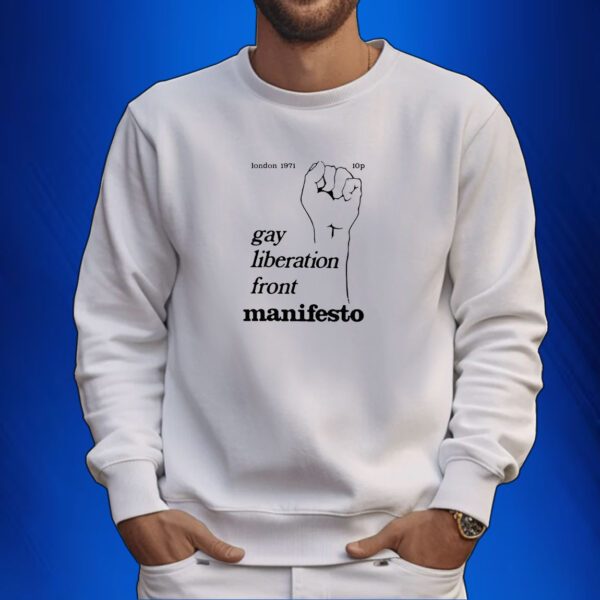 Gay Liberation Front Manifesto SweatShirt