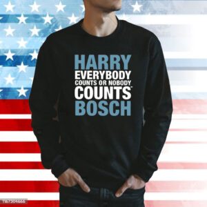 Harry Everybody Counts Or Nobody Counts Bosch Sweatshirt