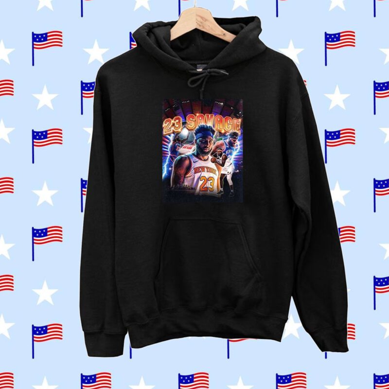 Isaiah Hartenstein Mitchell Robinson 23 Savage SweatShirts