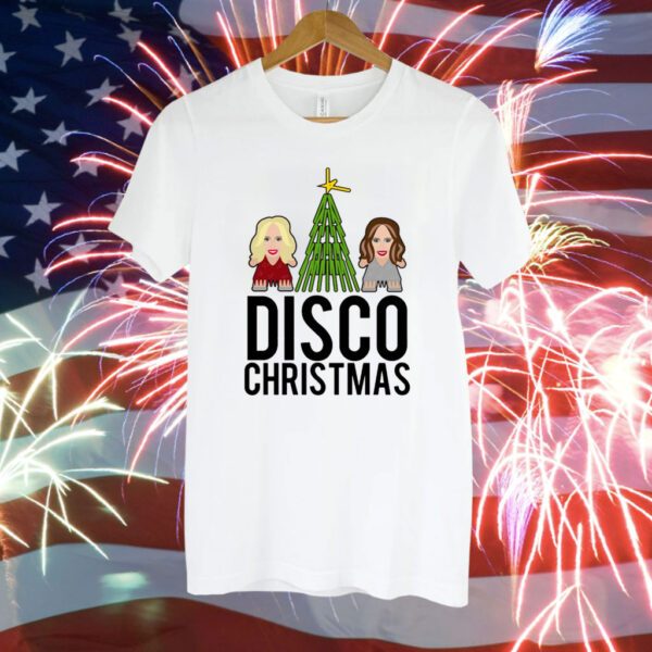 Kylie & Dannii Disco Christmas T-Shirt