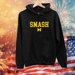 Michigan Football Smash Hoodie T-Shirt