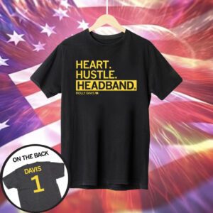 Molly Davis Heart. Hustle. Headband T-Shirt