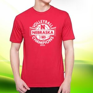 Nebraska Huskers 2023 Big Ten Women’s Volleyball Regular Season Champions Locker Room Hoodie Shirt