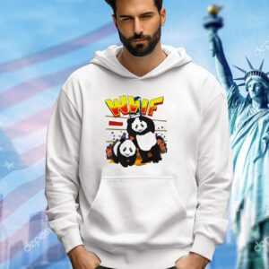 Panda WWF Wrestling funny shirt