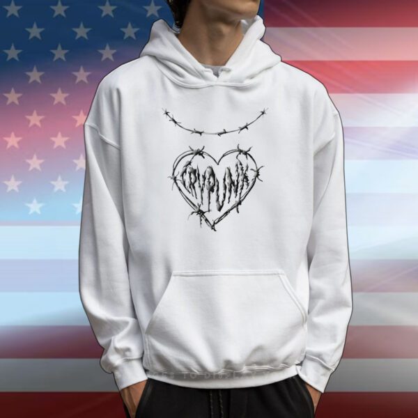 Pipepunk Badkarma X Crypunk Wired Heart SweatShirts