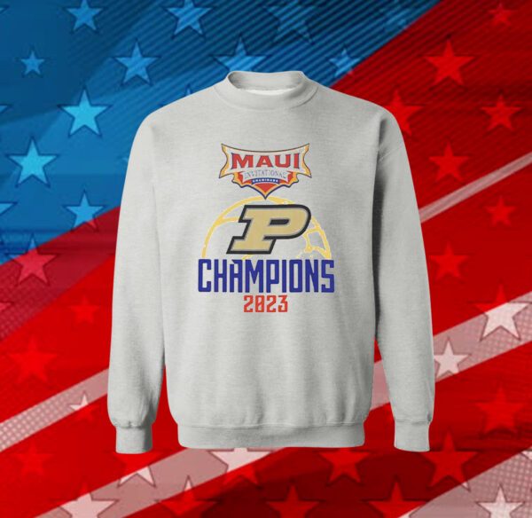 Purdue Maui Invitational Champions 2023 Long Sleeve Shirts