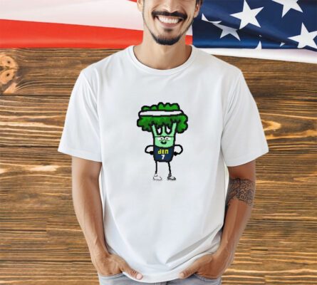 Reggie Jackson Denver Nuggets paint veggie shirt