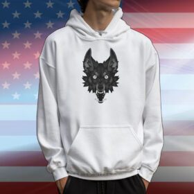 Snarling Canine Hoodie Shirt