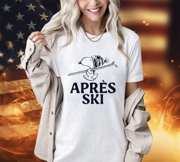 Snoopy Peanuts apres ski shirt