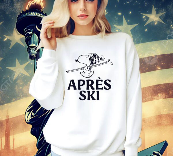 Snoopy Peanuts apres ski shirt