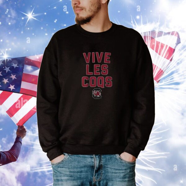 South Carolina: Vive Les Coqs Hoodie Shirt